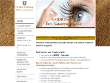 Tablet Screenshot of emdr-praxis-mk.de